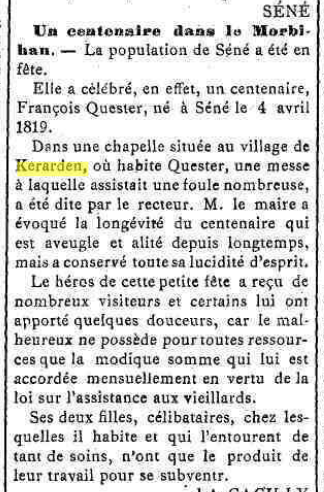 1919 04 13 Séné Centenaire