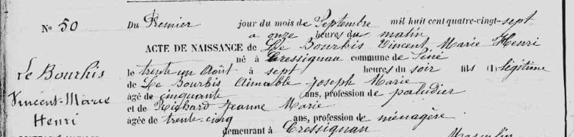 1887 SENE Le Bourhis Extrait