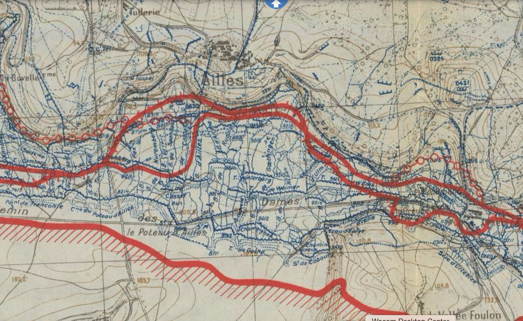 Ailles Chemin des Dames