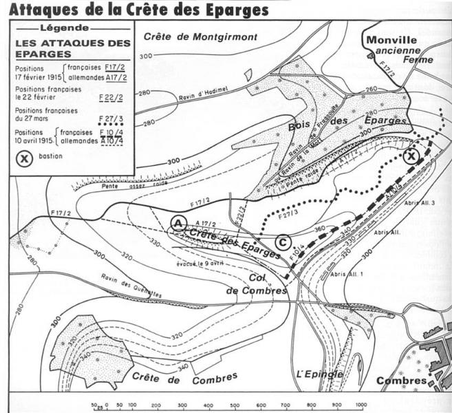 Allano Eparges Carte