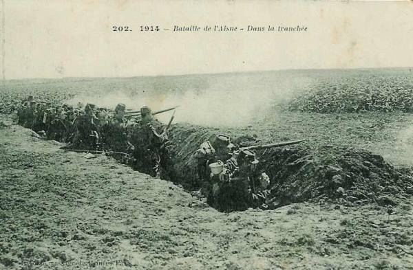 LE TREHUDIC bataille aisne tranchee