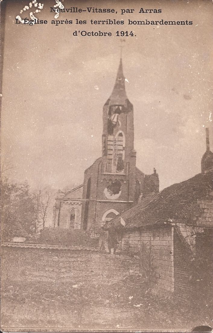 MAHE eglise détruite