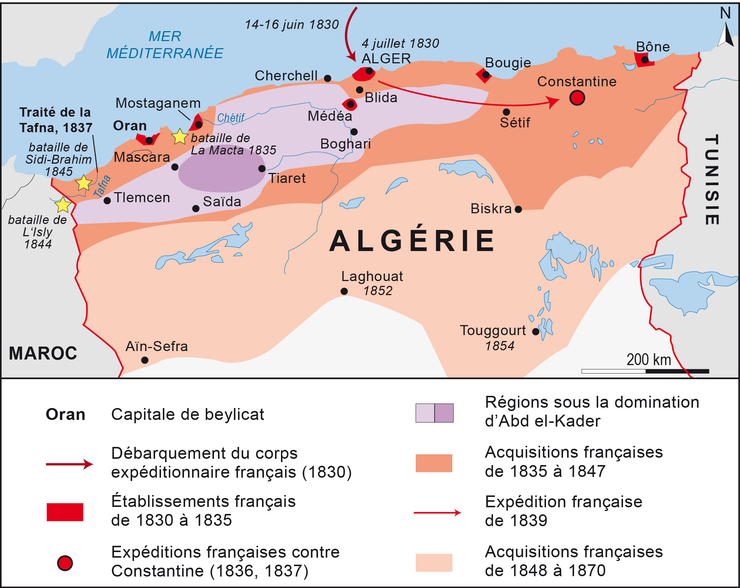 1830 ALEGRIE carte