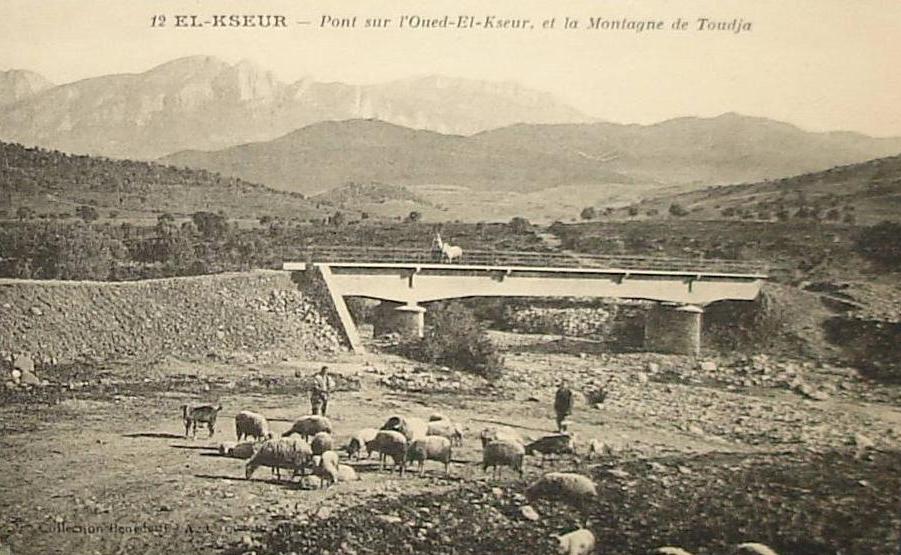 El kseur pont oued montagne de toudja