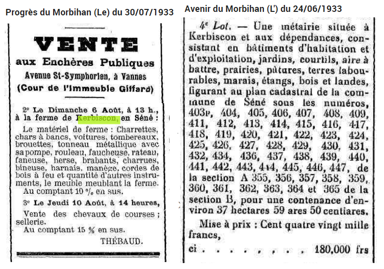 1933 Kerbiscon cessasion agri