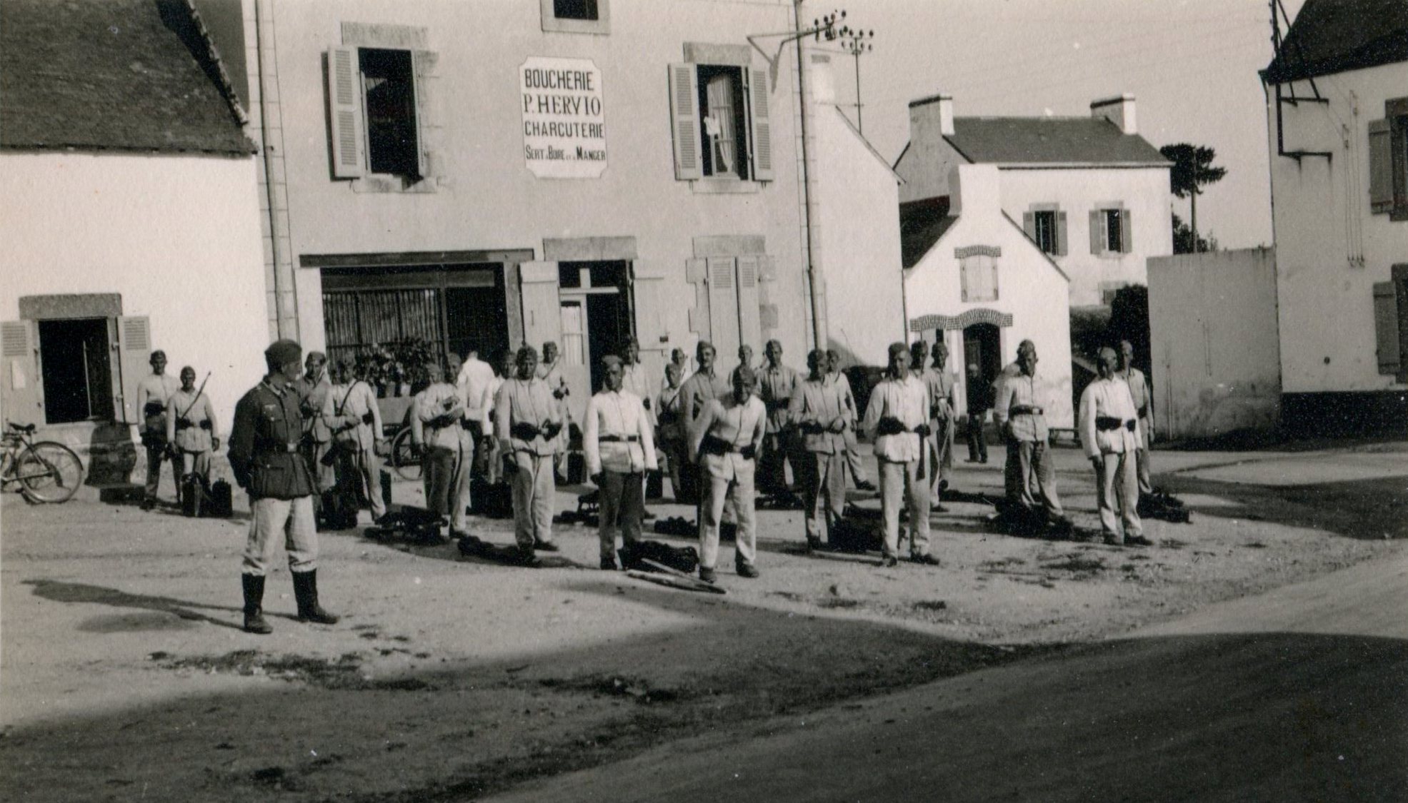 1941 boucherie Hervio