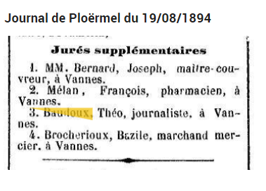 1894 THEO BAUDOUX Jury