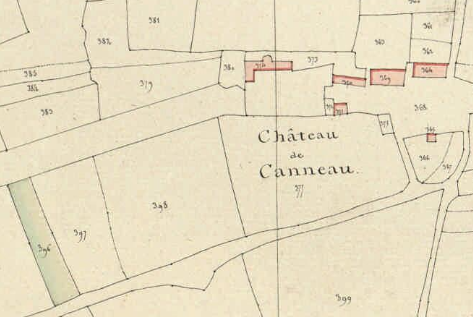 1810 caneau cadastre