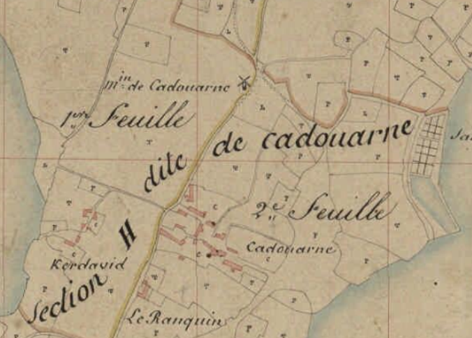 Cadouarn moulin 1844