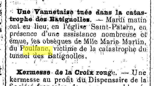 MARTIN Batignolles obsèques