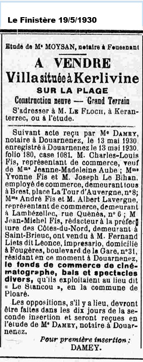 1930 05 Leonce impresario