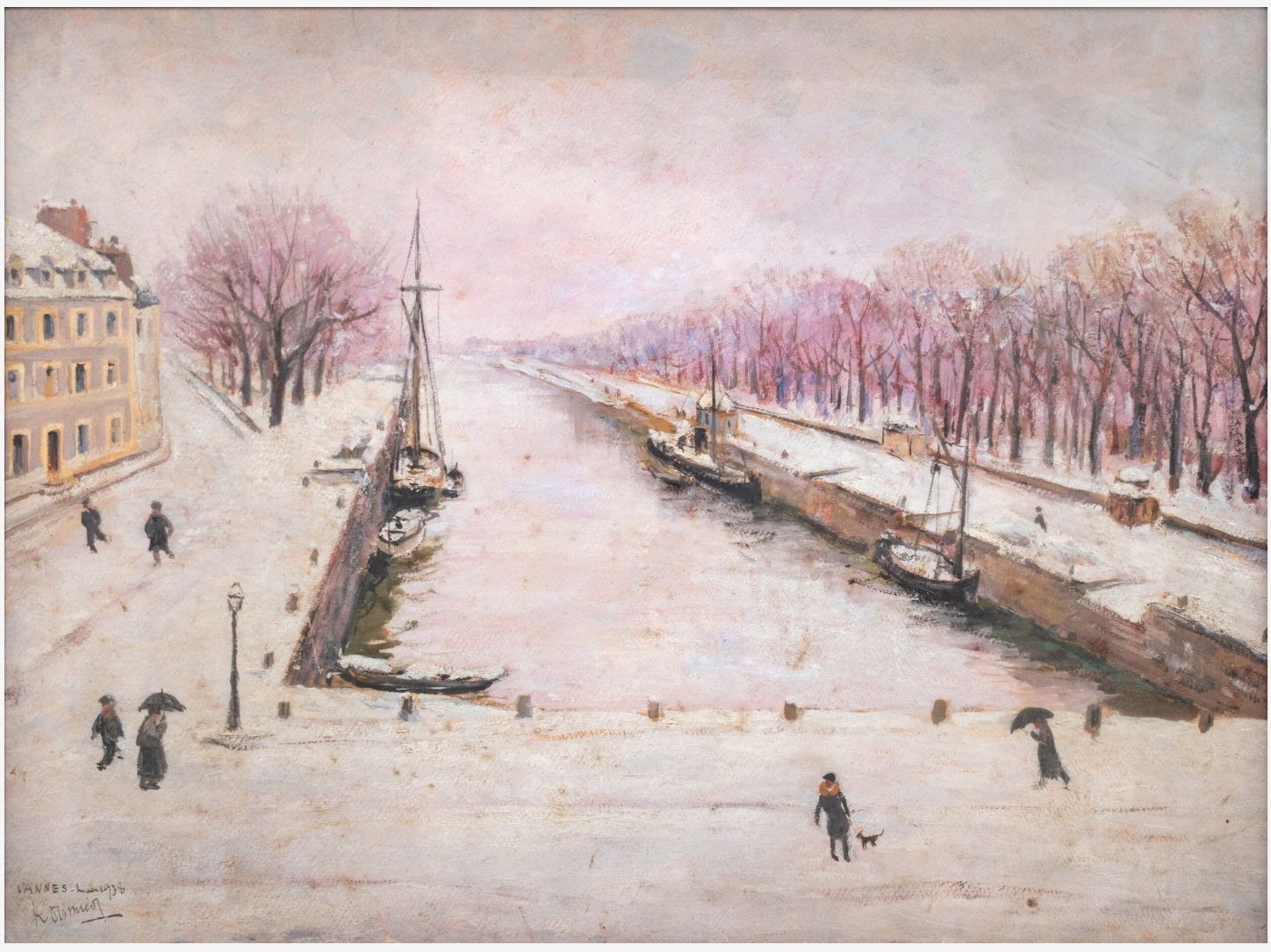 Damilot Vannes en Hiver