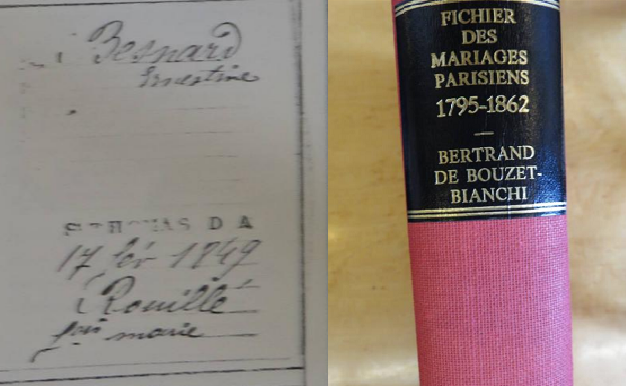 1849 Besnard x ROUILLE Paroisse