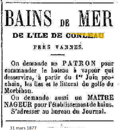 1877 Conleau bain de mer