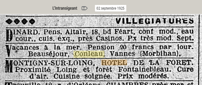 1925 09 Conleau Beauséjour