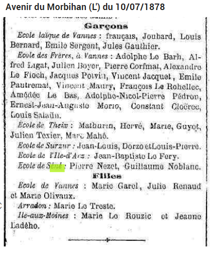 1878 sene CERTIFICAT ETUDES