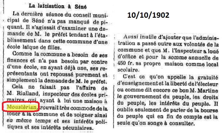 1902 Séné Ecole filles Moustérian