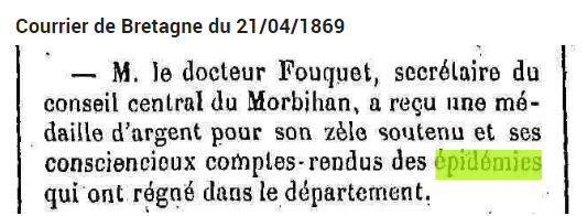 1869 Fouquet médaille