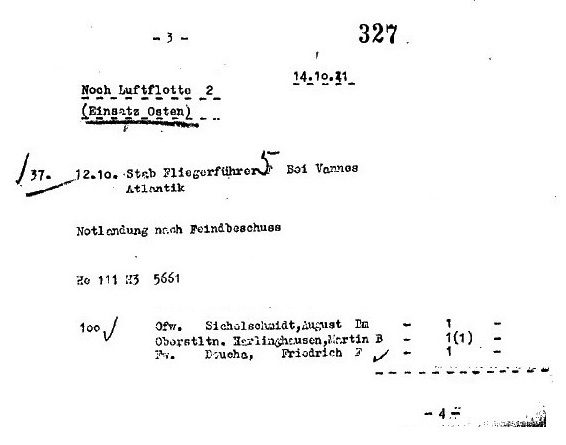 1941 aviateur liste