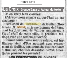 1897 MAHE Instit divorce