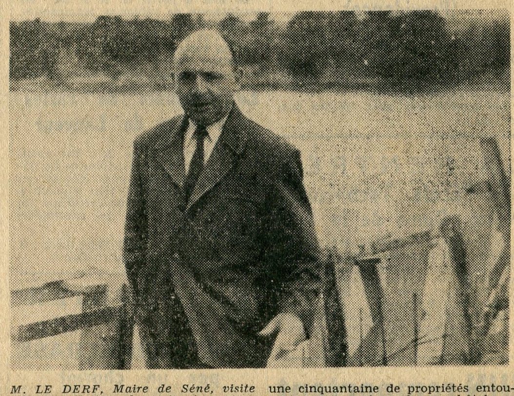 1955 LE DERF maire
