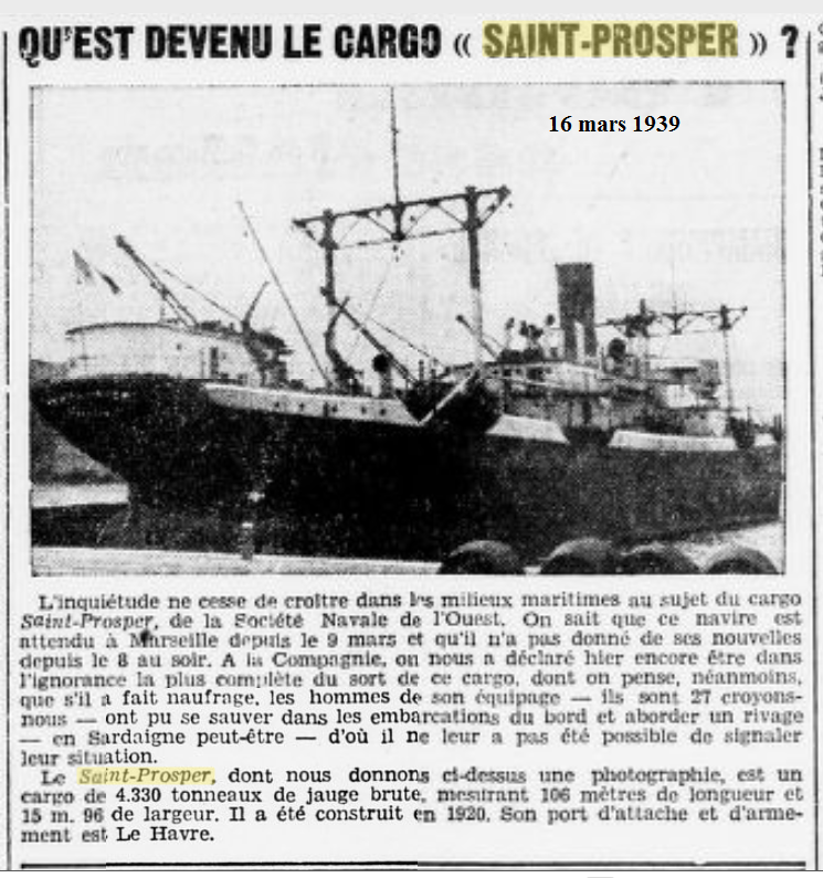 1939 COCART 16 mars Ouest Eclair