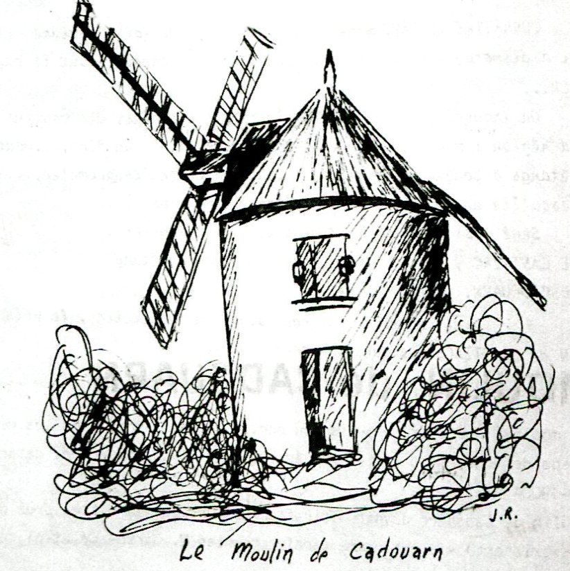 Croquis Cadouarn moulin