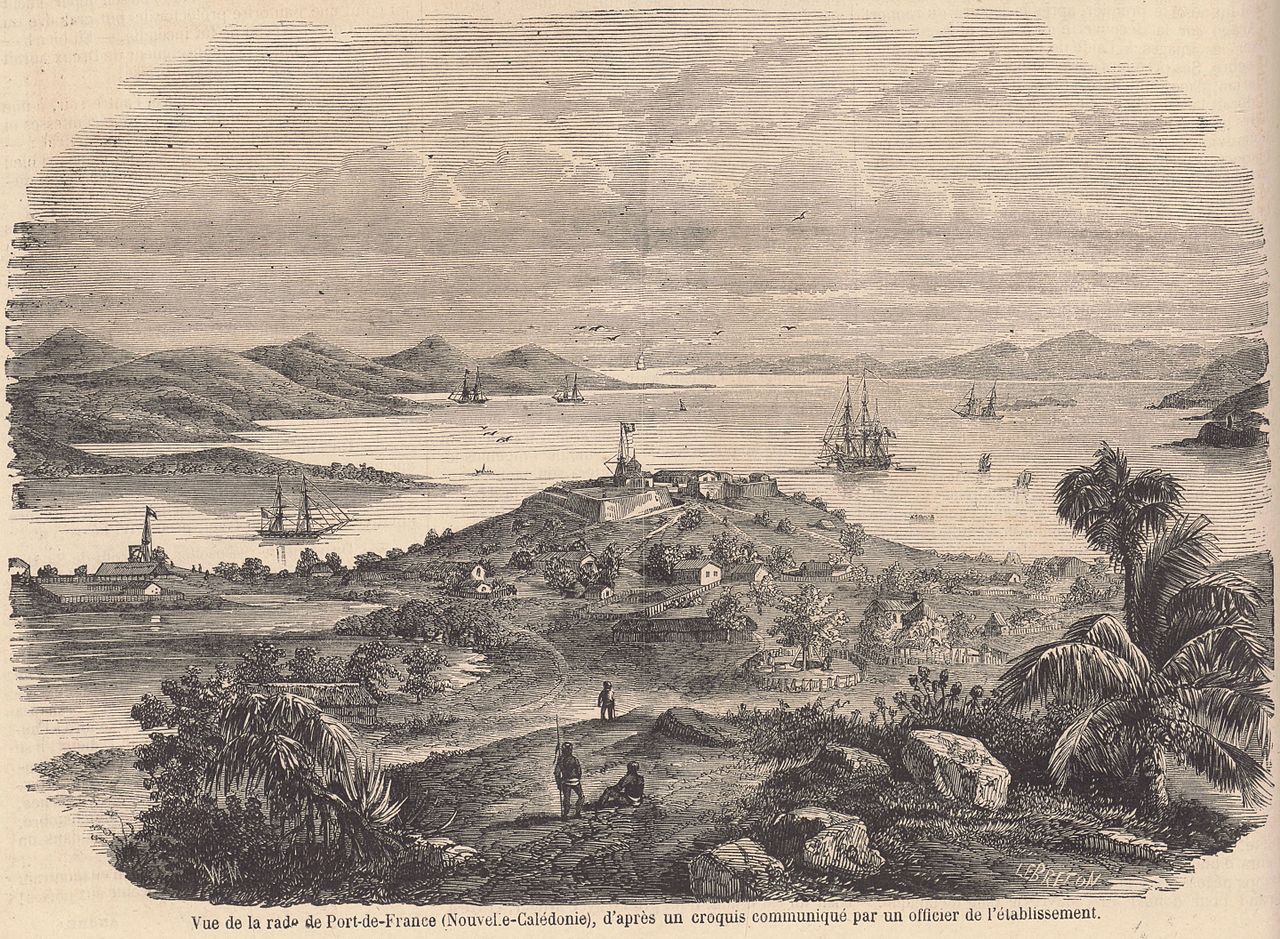 Port de France gravure