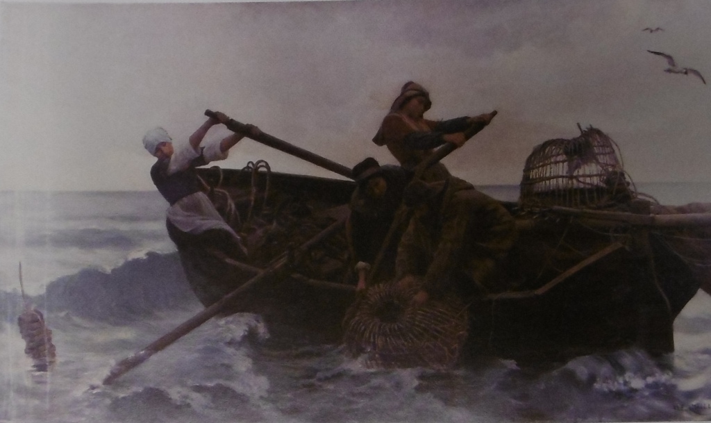 1880 Alfred Guillou La relève des casiers