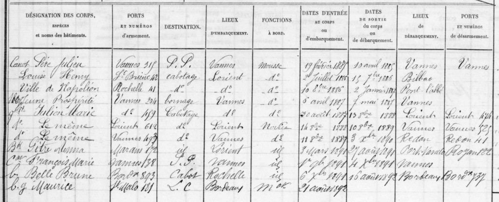 1888 MORIO Emmanuel marin
