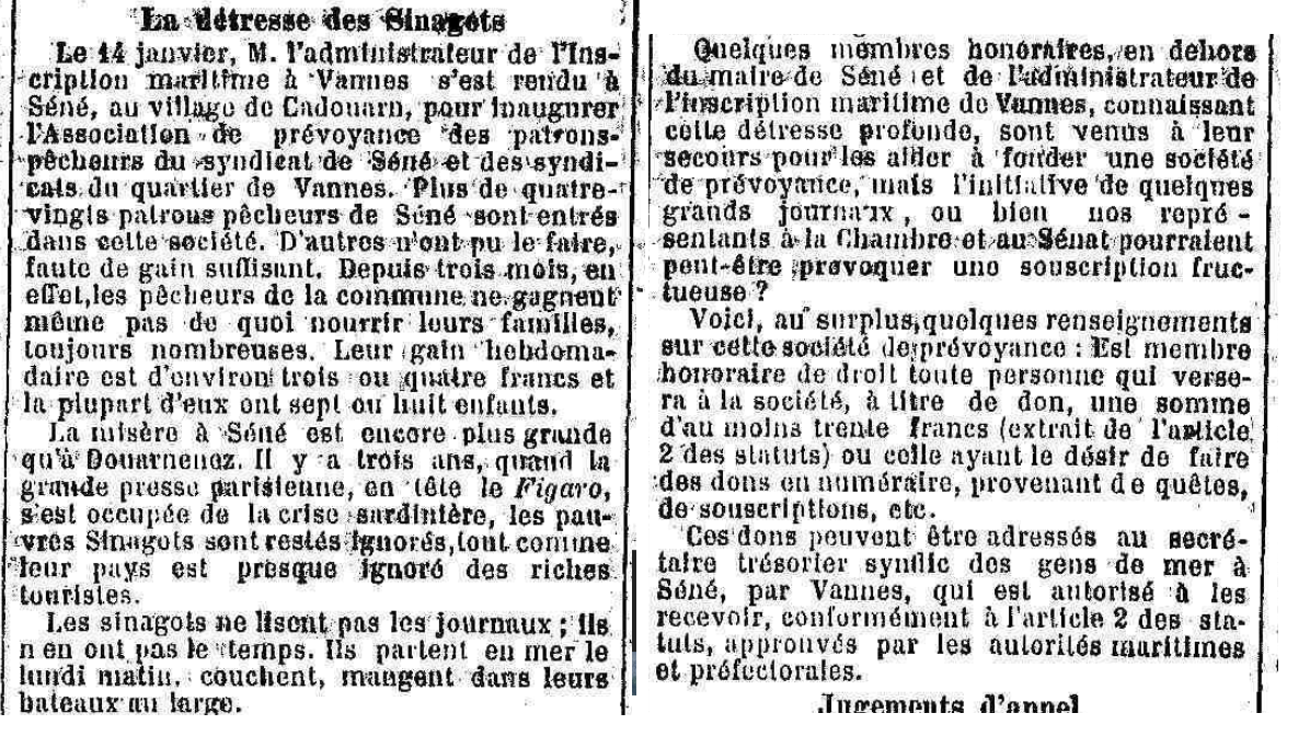 1905 Sinagot pecheurs misére