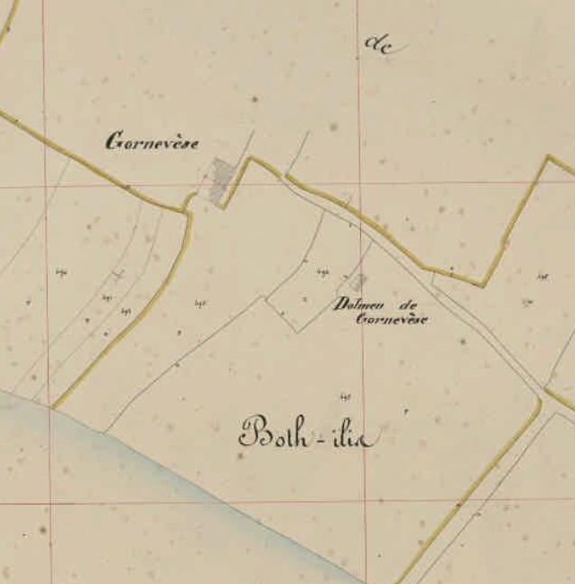 1844 Dolmen Gornevez