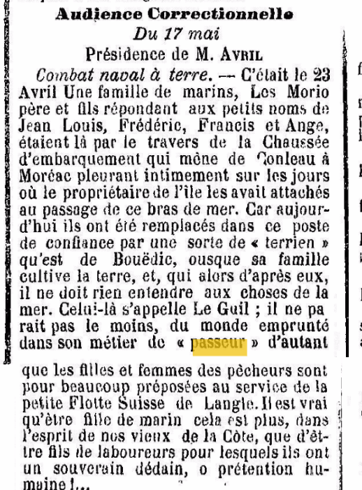1899 05 17 Morio Le Guil passeur