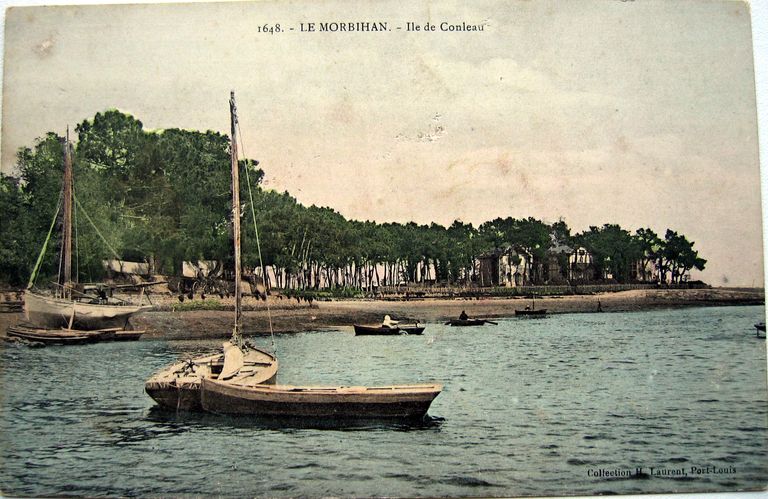 19 Collection H.Laurent CONLEAU passagère barque