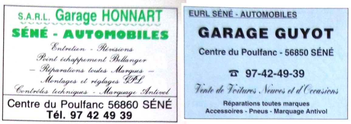 1990 Honnart 1994 Guyot