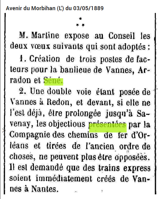 1889 sene facteur