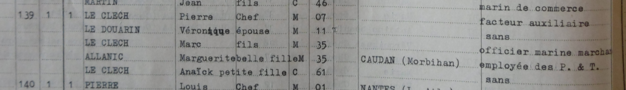 1962 LE CLECH facteur auxiliaire Cadouarn