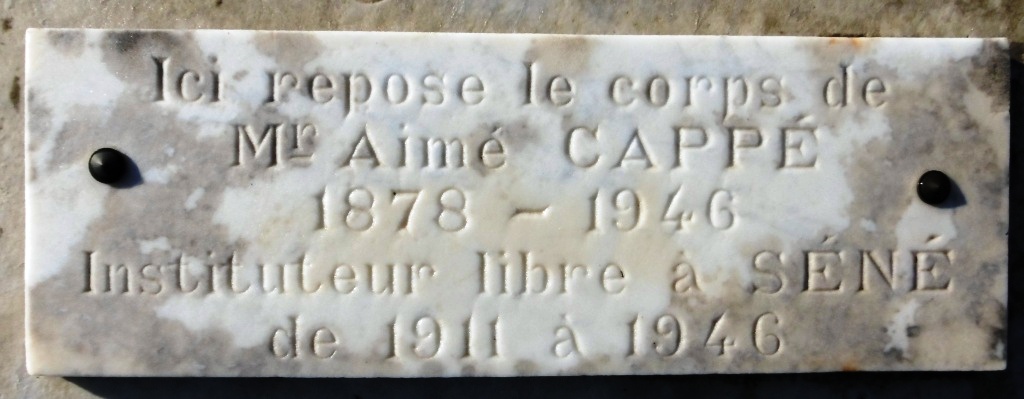 Aimé Cappé tombe