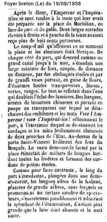 1858 08 Fete Venitienne Port