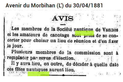 1881 Société Nautique