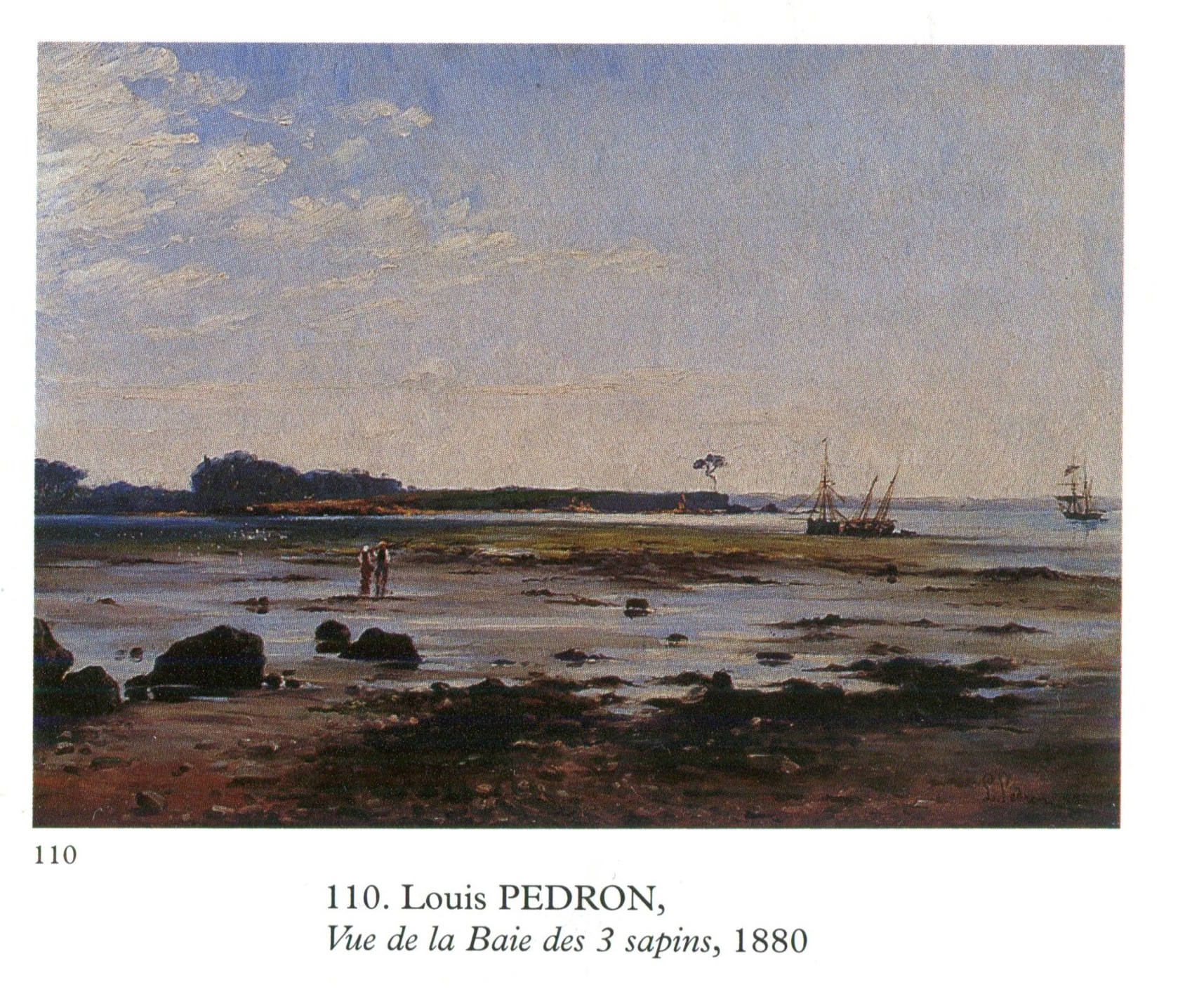 PEDRON 1880 Baie des 3 Sapins