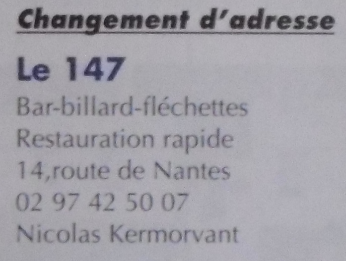 LE 147 14 Rte Nantes