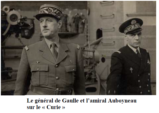 PIERRE De Gaulle Auboyneau Curie