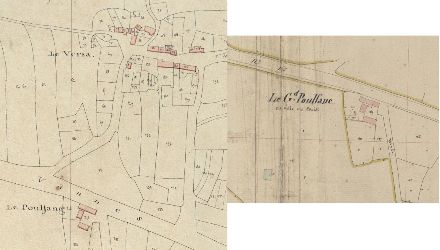 1810 Poulfanc cadastre