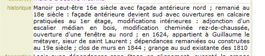DRAC Manoir Saint Laurent