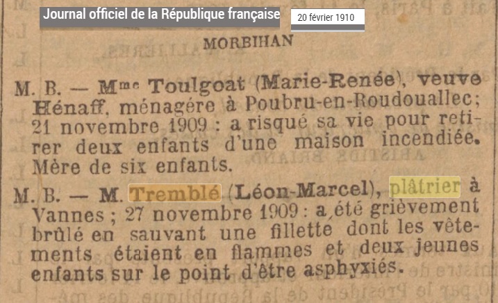 1910 Tremble père sauvetage