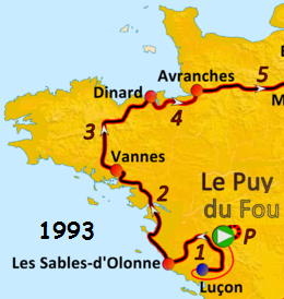 1993 Tour en Bretagne