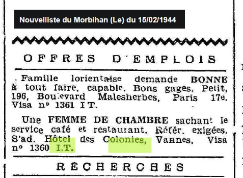 1944 02 Colonie emploi