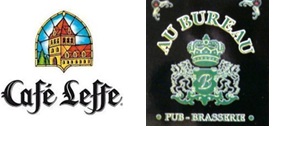 Enseigne bureau leffe