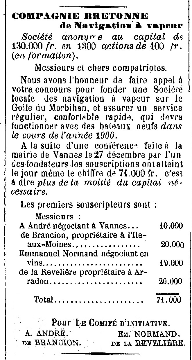 1900 01 10 Avenir Actionnaires 2